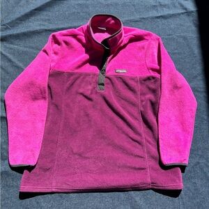Columbia women’s Pink/Purple Fleece